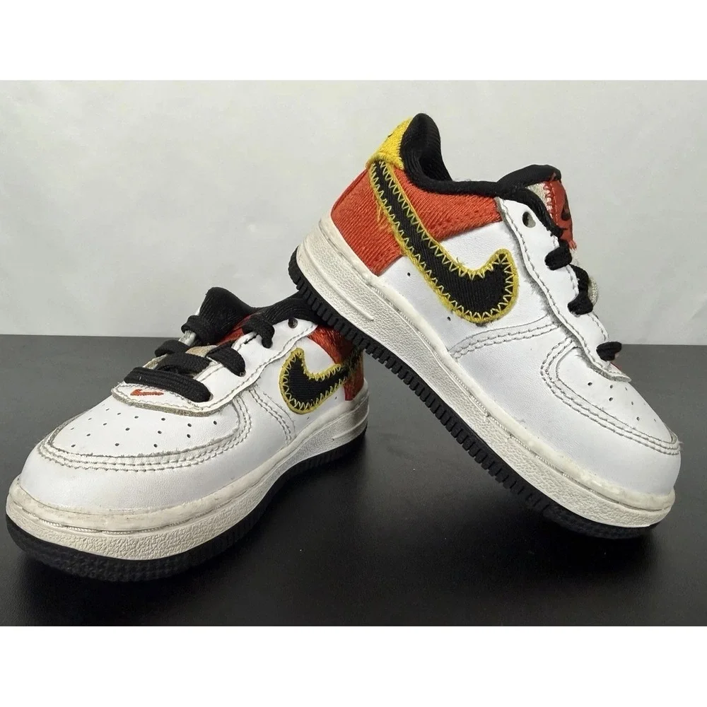 Nike Air Force 1 AF1 Air Force‎ 1 Raygun DD9533-100 Kids Size 6C Pre Owned Low